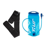 KIT HYDRO SUPPORT SYSTEM, un kit con cintura e sacca idrica. Supporto versatile per attività all'aperto. Di T.UR.